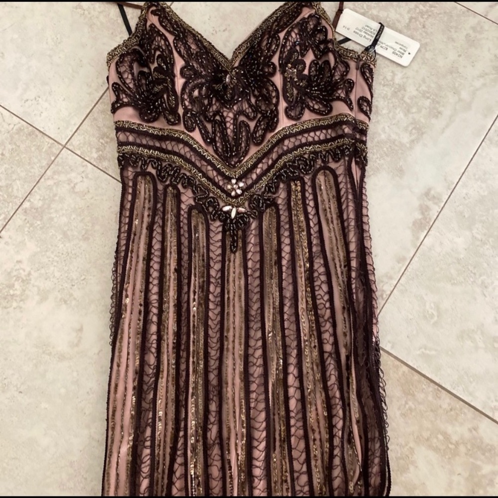 Sue wong size 6 gown NWT